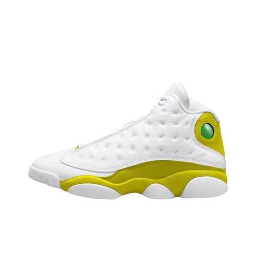 Air Jordan 13 Vintage Basketball Shoes Unisex High-Top White