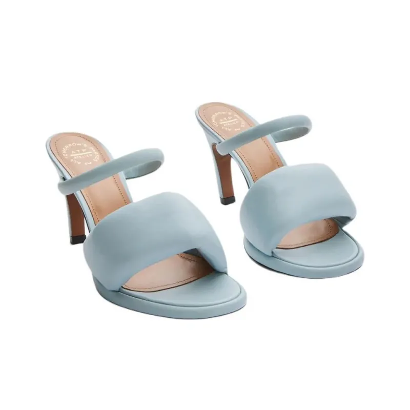 ATP Atelier Slip-Resistant Slide Slippers 7.6cm Women's Blue-2