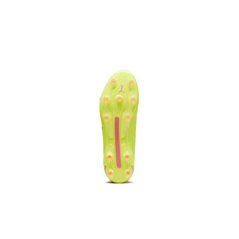 PUMA King Ultimate FG/AG Cleats 'Solar Yellow Black'-4