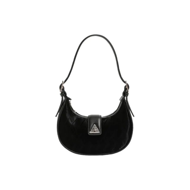 H YXIANG PU Shoulder Bag Regular Women's White/Pink/Beige-8