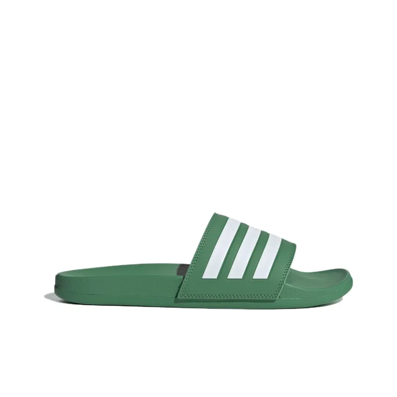 Adidas Adilette Comfort Slides Preloved Green Cloud White-1