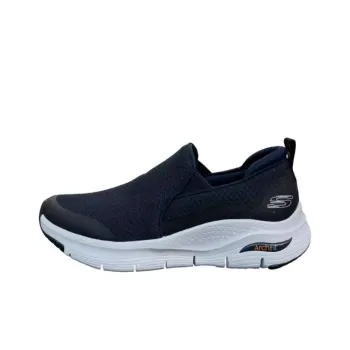 Skechers Arch Fit Banlin Slip on Shoes Dark Blue