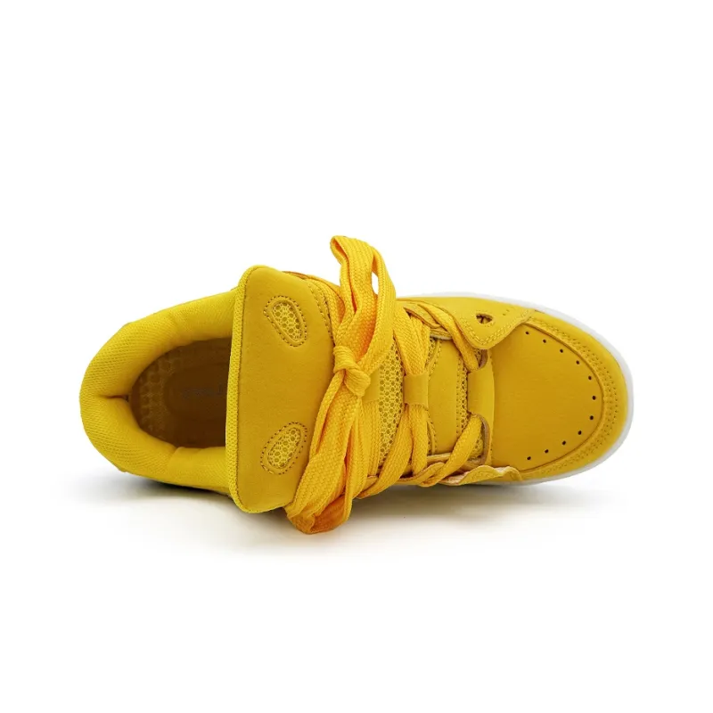 CVOJOO Gift Box Set Low-Top Skateboard Shoes Unisex Duck Yellow-3