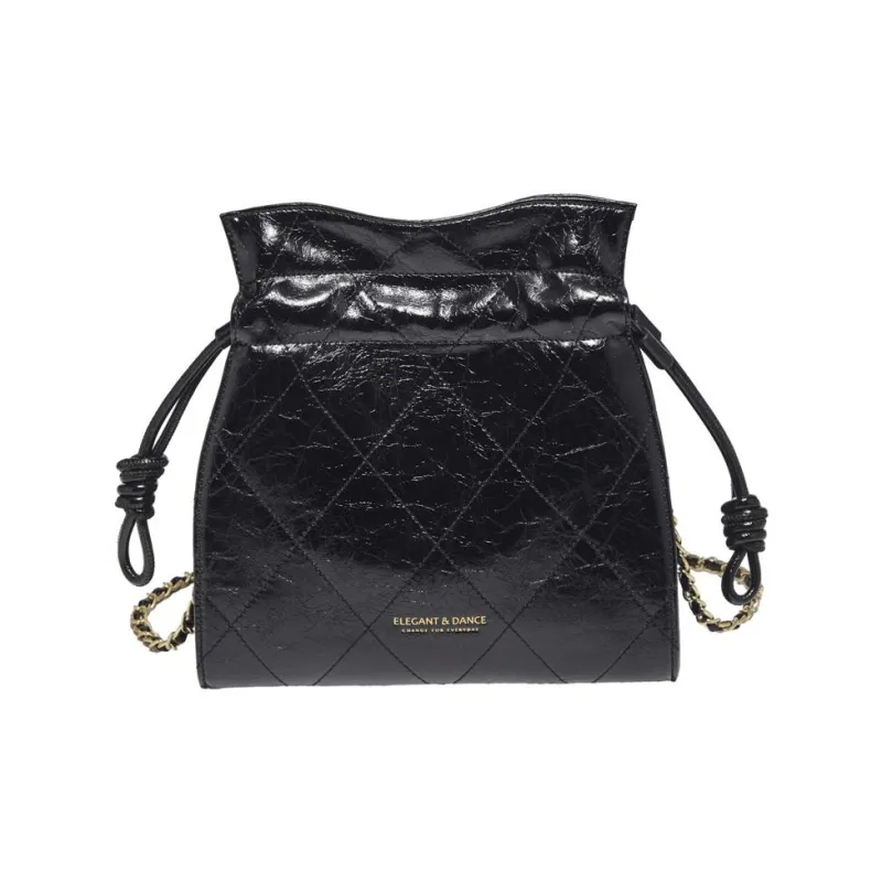 Marino Orlandi Cow Split Leather Crossbody Bag, Shoulder Bag Women's Brown/Black-10