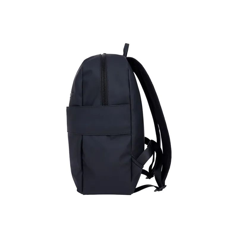 EUROPEAN TOUR Synthetic Leather Backpack Men's Black/White-11