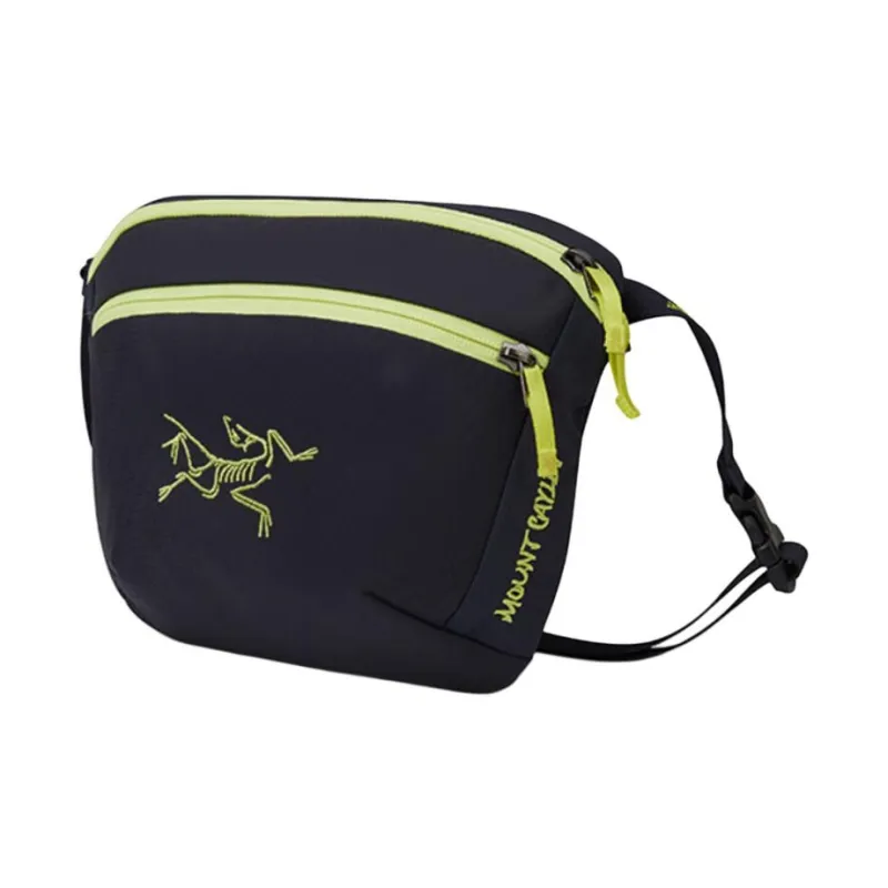 Arcteryx Outdoor Bags Polyester Blue Black & Happy Green Unisex-1
