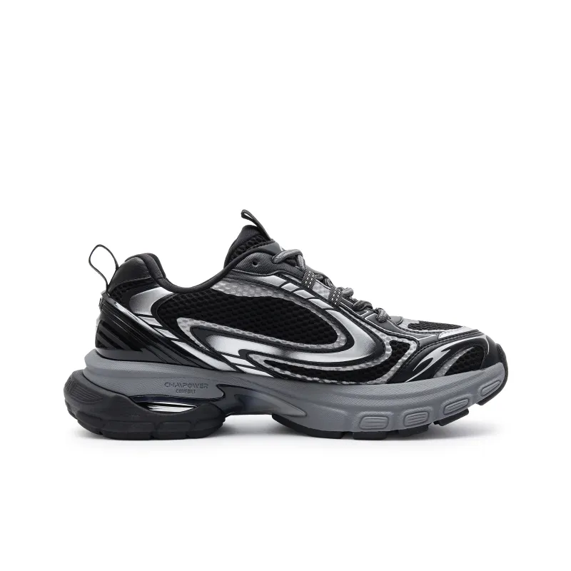 Champion Anti Slip Wear Resistant Running Shoes Men's Black-1