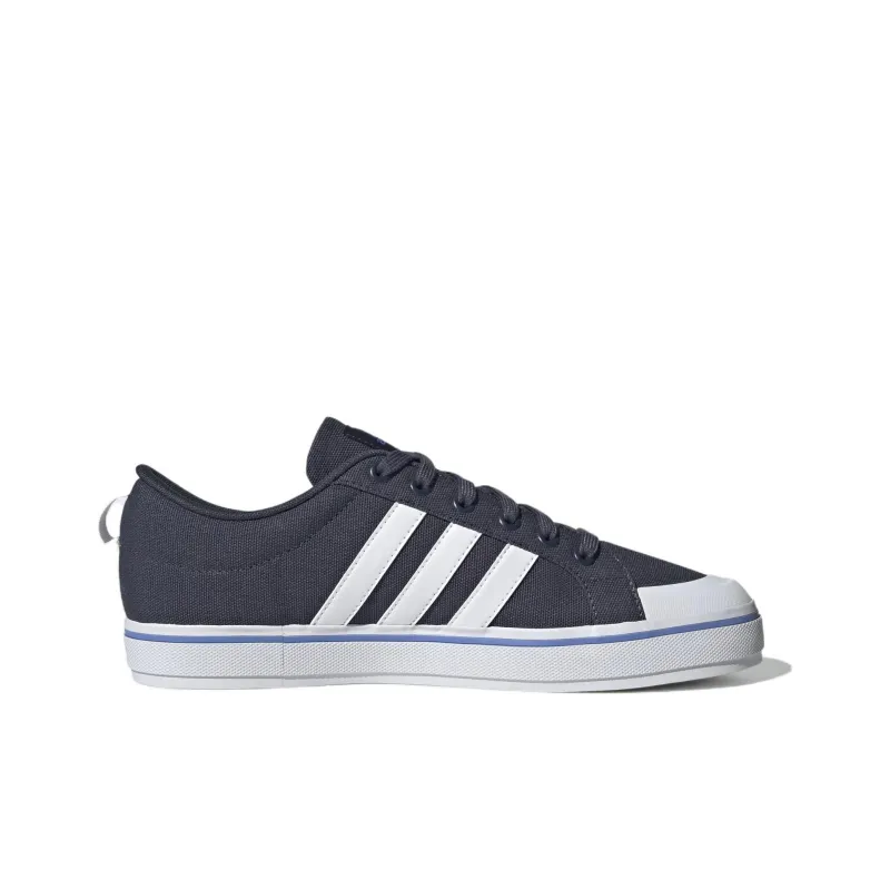 Adidas Bravada 2.0 Slip-Resistant Cushioning Low-Top Skateboard Shoes Men's Blue White-1