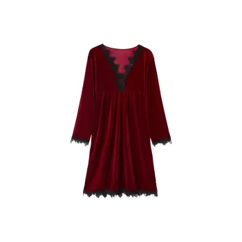 MT·MIT Nightgown Women's Burgundy