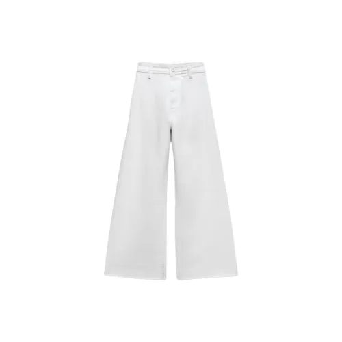 ZARA Jeans Women's White