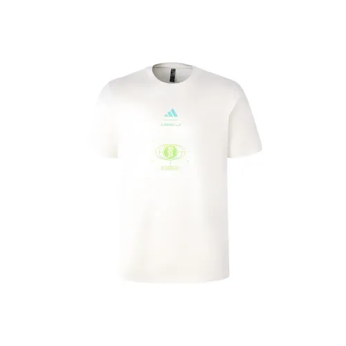 Les Mills X Adidas LES MILLS T-Shirts Unisex Jade White