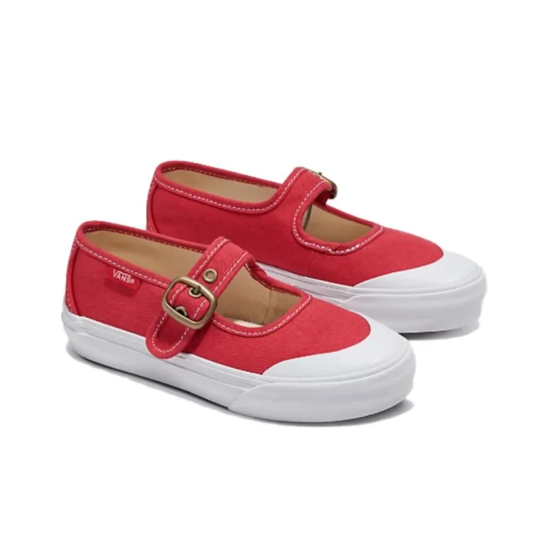 Mary Jane Vans 'Canvas Tomato'-1
