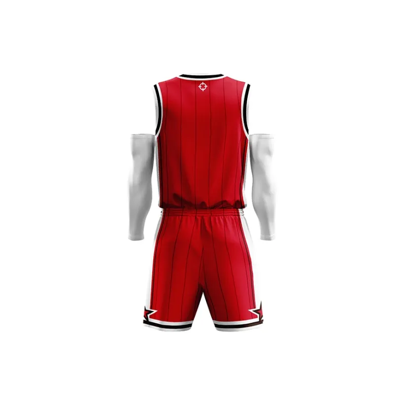 RIGORER Breathable Sweat-Wicking Quick Heat Dissipation Basketball Apparel Basketball Match Set Unisex-8