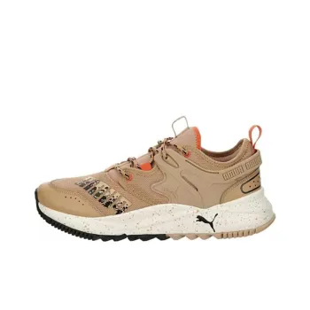 PUMA Pacer Future Anti Slip And Wear Resistant Lightweight Low Top Casual Running Shoes Unisex Desert Yellow