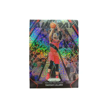 PANINI Damian Lillard 18 19 Trail Blazers PZ25mojo Fold Star Card Access Pass Sports Cards 1 Pc