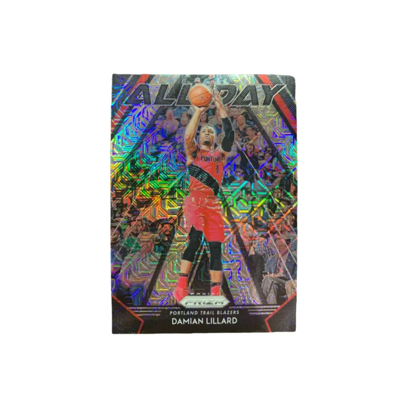 PANINI Damian Lillard 18 19 Trail Blazers PZ25mojo Fold Star Card Access Pass Sports Cards 1 Pc-0