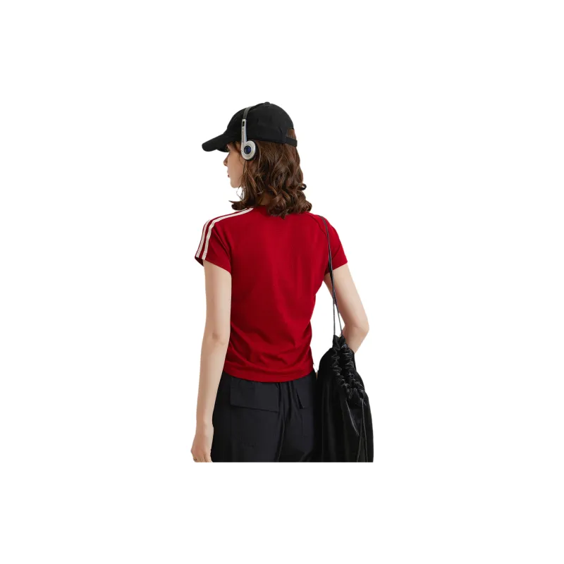 LOUISY AO T Shirt Women's Burgundy-1