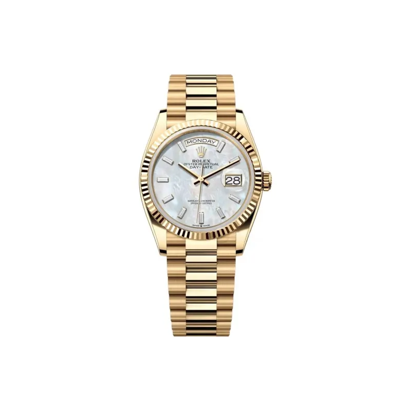 ROLEX Women's Week type Calendar Watch-0