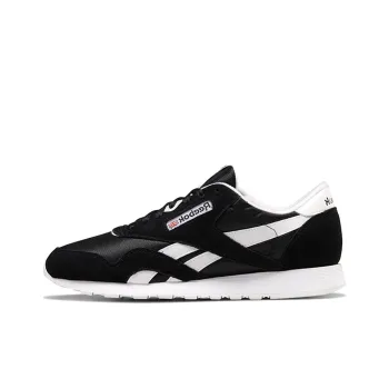 Classic Reebok Leather Nylon 'Black White'