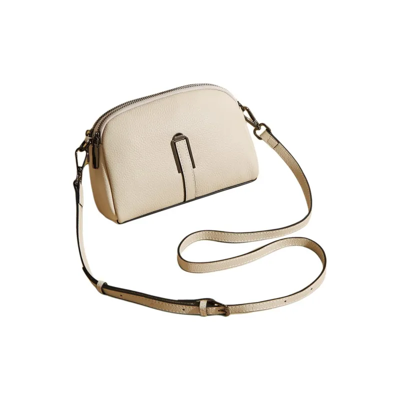 Marino Orlandi Top Grain Cow Leather With Synthetic Leather Small Square Bag Shoulder Bag Small Size Women's Multicolor-2