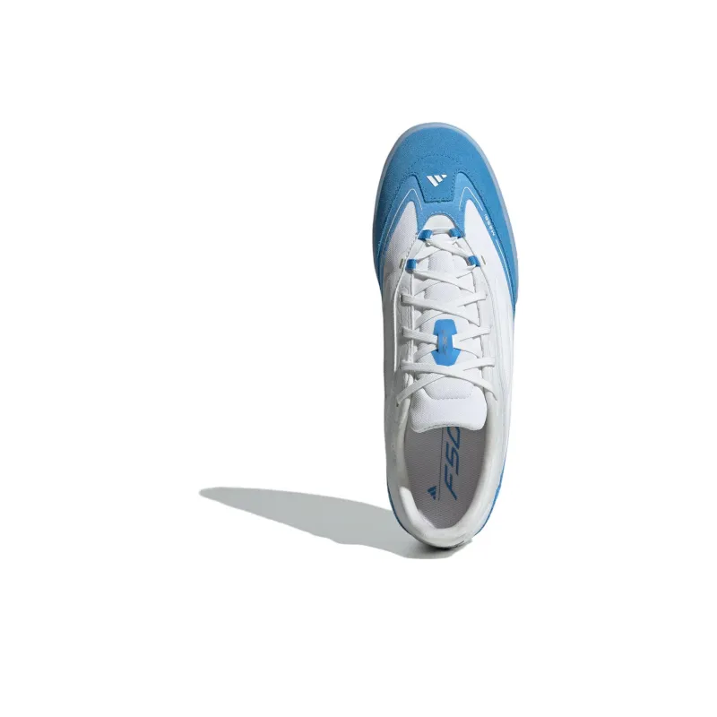 Adidas F50 Freestyle Messi Cloud White Gold Metallic Blue Burst-1
