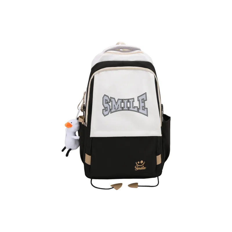 BAODIDAISHU Nylon Laptop Bag Backpack Regular Unisex Black/Red/Blue/Brown-0