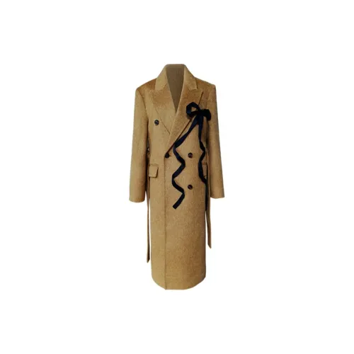 ARTE PURA Coats Women's Mustard Yellow