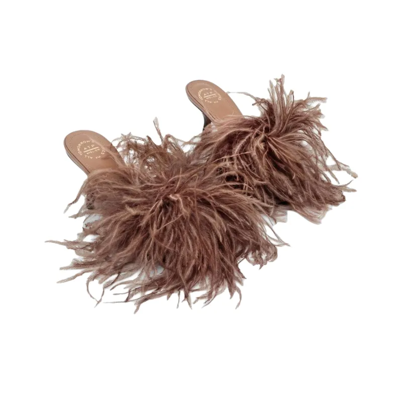 ATP Atelier Slip-Resistant Slide Slippers 7cm Women's Umber-2