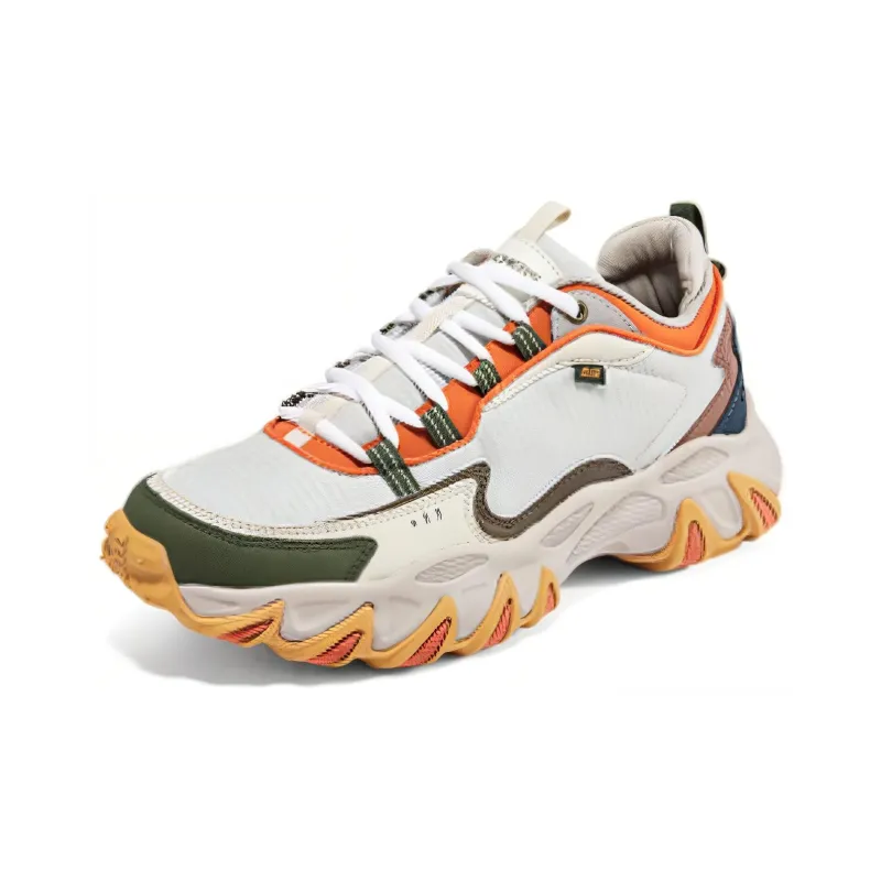 Skechers Wildfire Shoes Cushioning Abrasion Resistant Support Low Top Chunky Sneakers Men's Gray-2