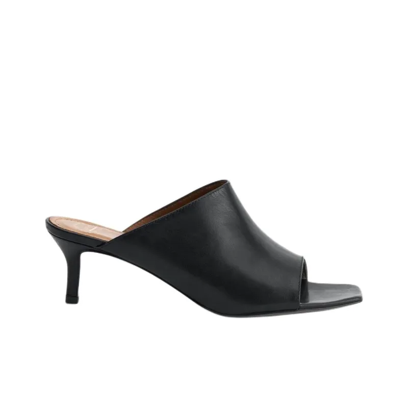 ATP Atelier Slip-Resistant Slide Slippers 4.8cm Women's Black-1