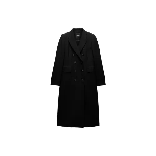 ZARA Coats Women's Black