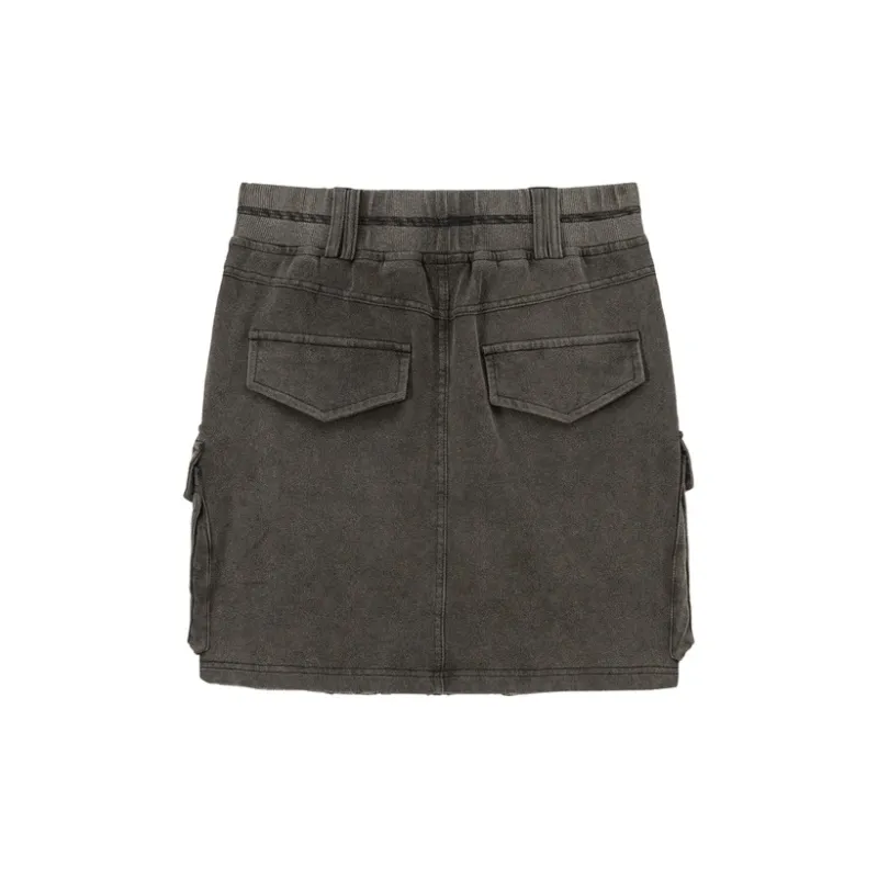 CHUU Casual Short Skirts Women's Black-1