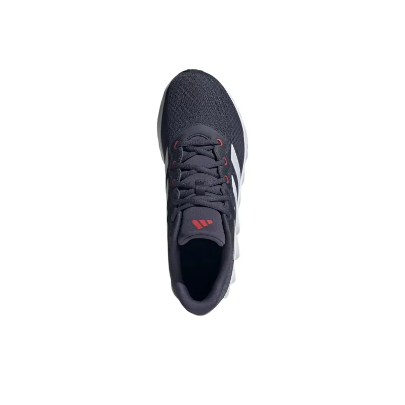 Adidas Switch Move Cushioning Wear Resistant Low Top Running Shoes Unisex Black White-4