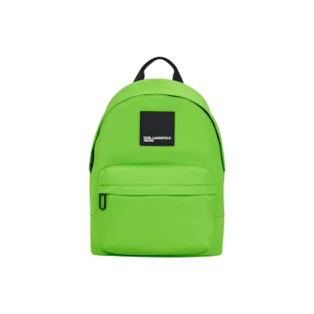 KARL LAGERFELD Recycled Nylon+Recycled Polyester+Polyurethane Backpack Men's Green