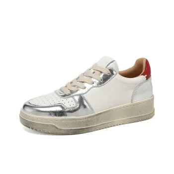 ONN Low-Top Skateboard Shoes Women's Silver