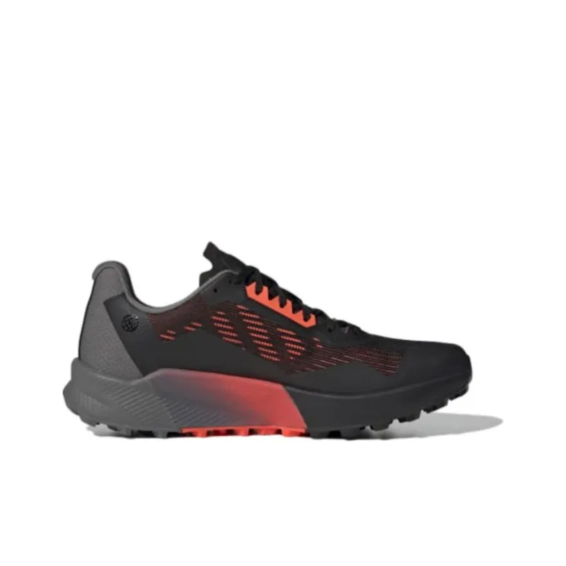 adidas Terrex Agravic Flow 2.0 GORE-TEX 'Black Solar Red'-1