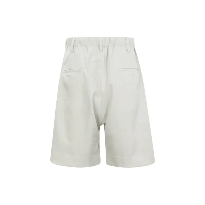 Y 3 Casual Shorts Unisex Light Gray-2