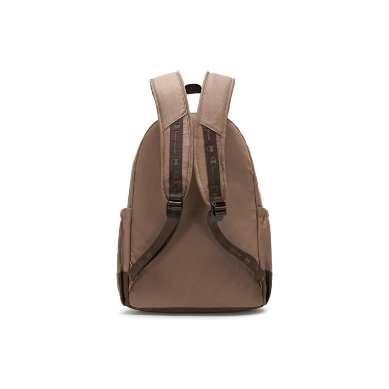 Champion Fabric Backpack Regular Unisex Black/Light Gray/Dark Brown-13