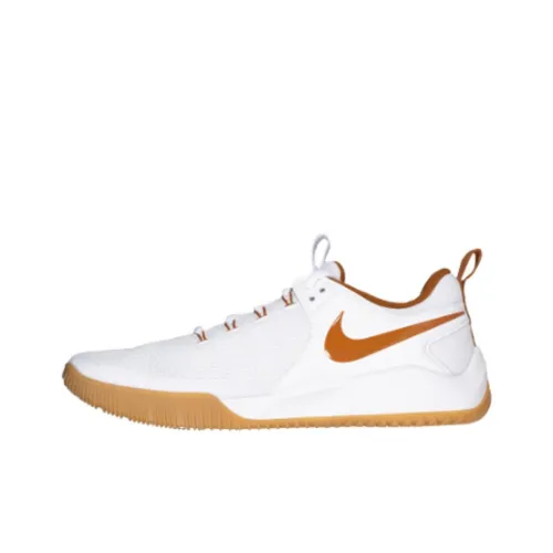 Nike AIR ZOOM HYPERACE 2 Training Shoes Unisex Low-Top White/Orange