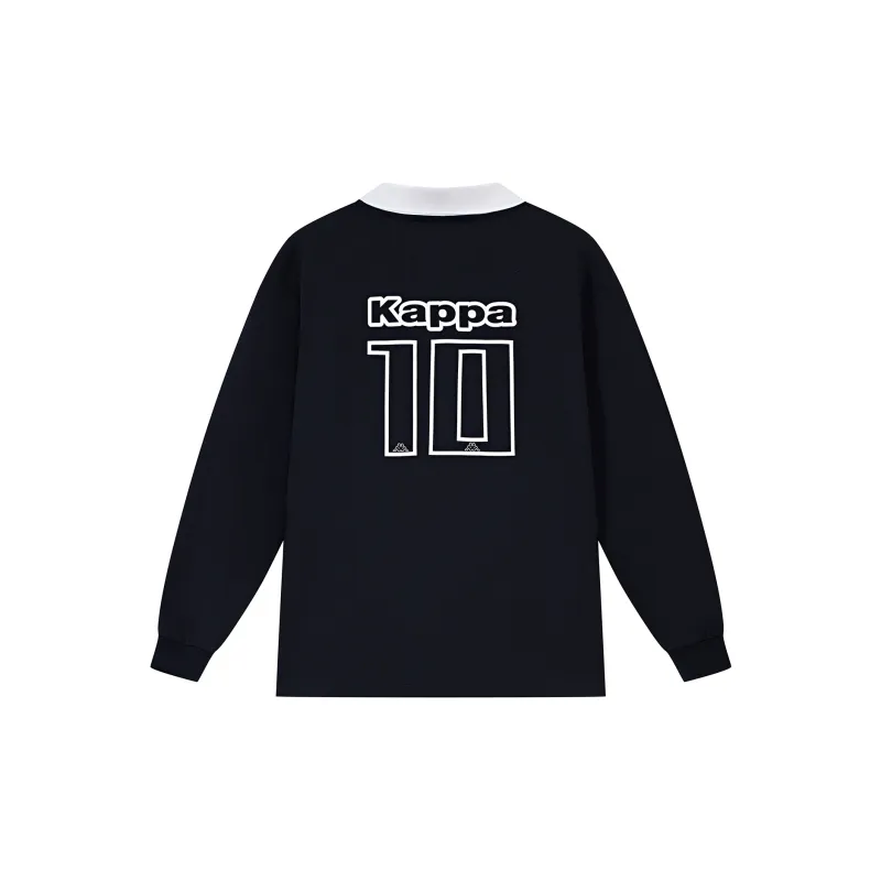Kappa Polo Shirts Unisex Black 990-1