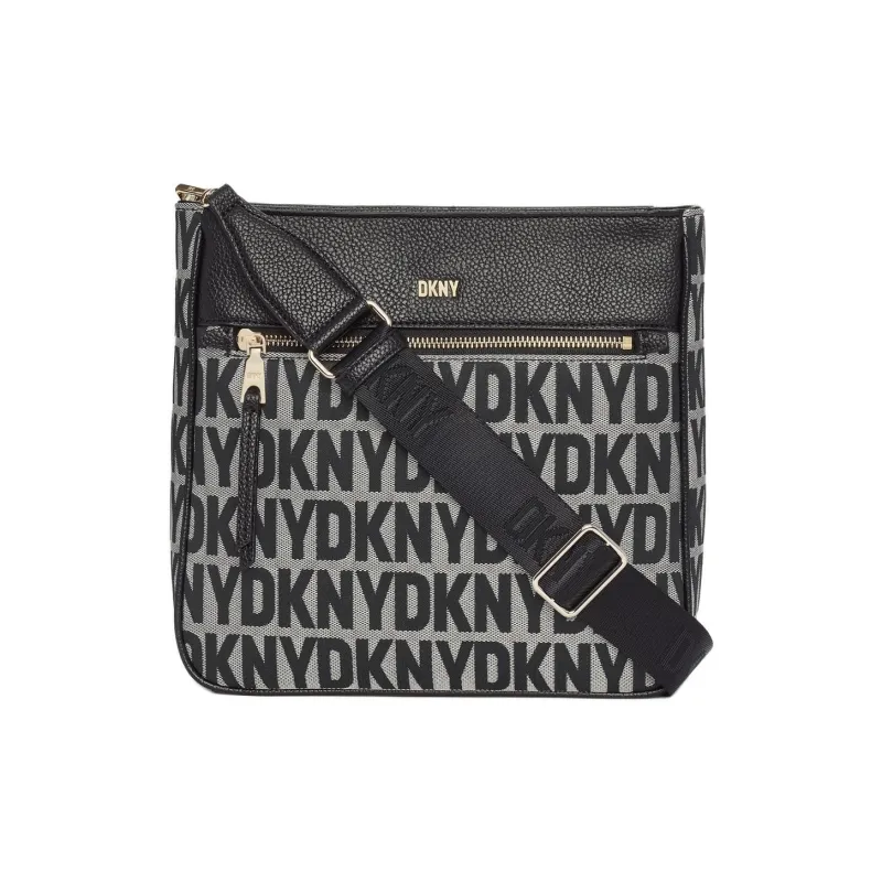DKNY Imitation Leather Shoulder Bag Crossbody Bag Women's Black-0