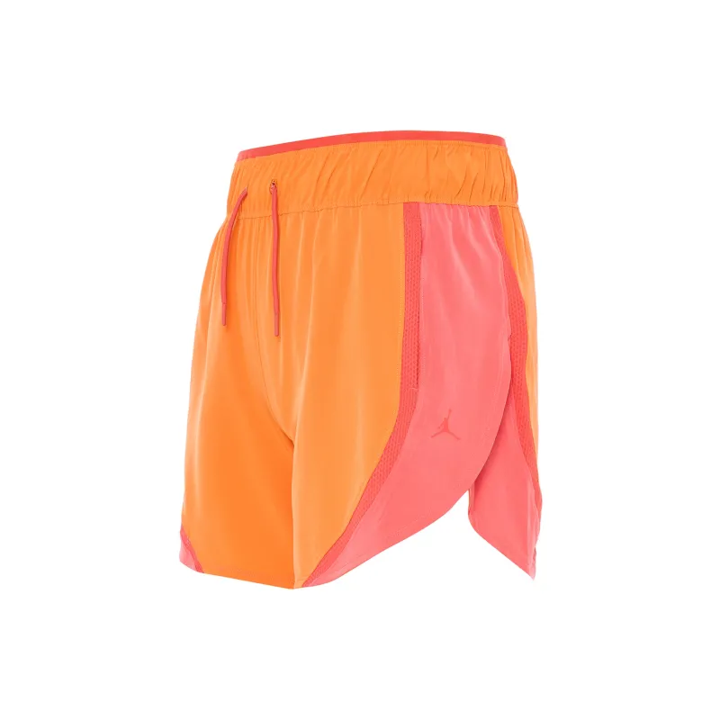 JORDAN Casual Shorts Women's Orange-2