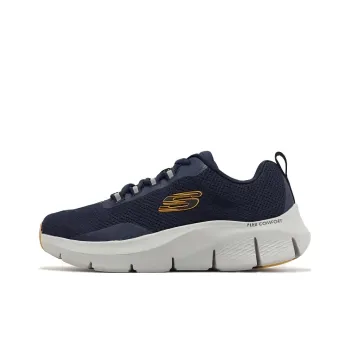 Skechers Flex Comfort Cushioning, Wear Resistant Low Top Casual Shoes Men's Marine Blue
