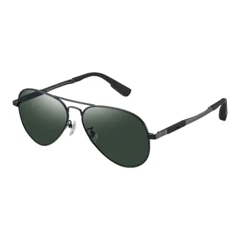Jeep Titanium Alloy Aviator Sunglasses Men's