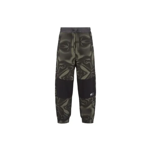 EMPORIO ARMANI EA7 Casual Pants Men Psychedelic Green