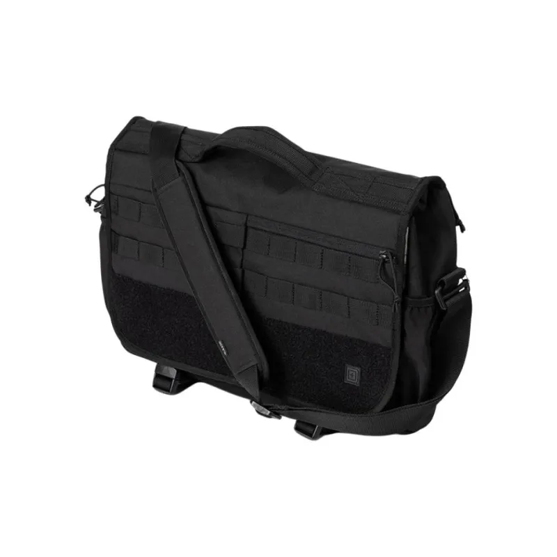 5.11 Nylon Messenger Bag, Crossbody Bag, Shoulder Bag Men's Black-0