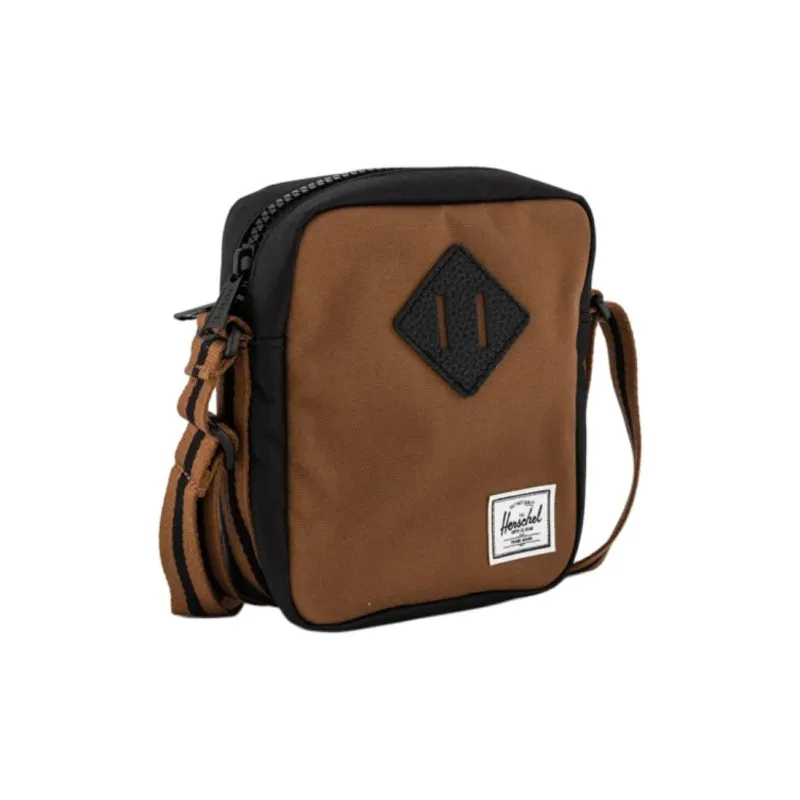 Herschel Polyester Cell Phone Pouch Crossbody Bags Regular Unisex Saddle Brown-1