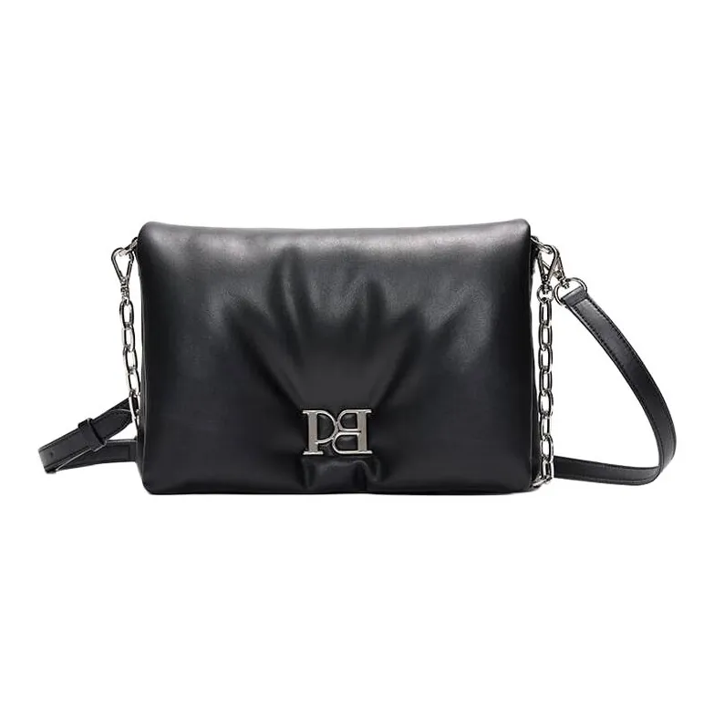 PAULS BOUTIQUE Artificial Leather Crossbody Bag Shoulder Bag Regular Women's Black-0