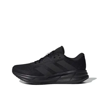Adidas Galaxy 7 Anti Slip Wear Resistant Low Top Running Shoes Men's Black