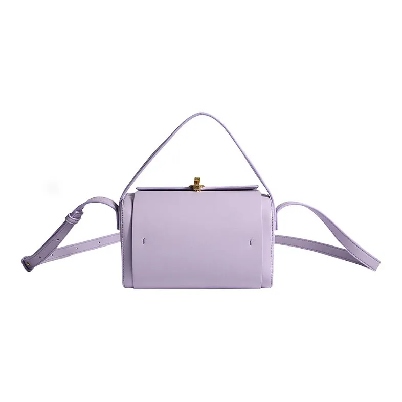 TTaG．baG Synthetic Leather Shoulder Bags Handbags Regular Women's Yellow/White/Light Purple/Black/Dark Purple-8